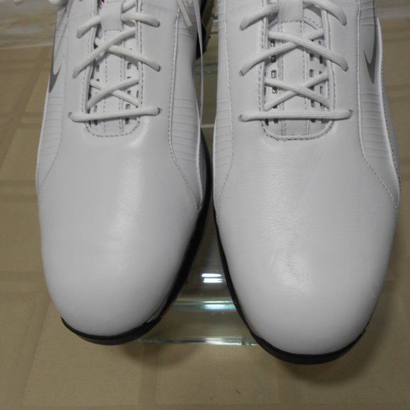 NEW NOS NIKE - Zoom Flywire 483327-100 TIGER WOODS TW Golf Shoes - White 10 Mens - Picture 3 of 16